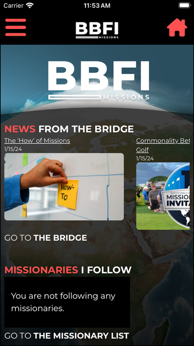 Screenshot #1 pour BBFI Missions