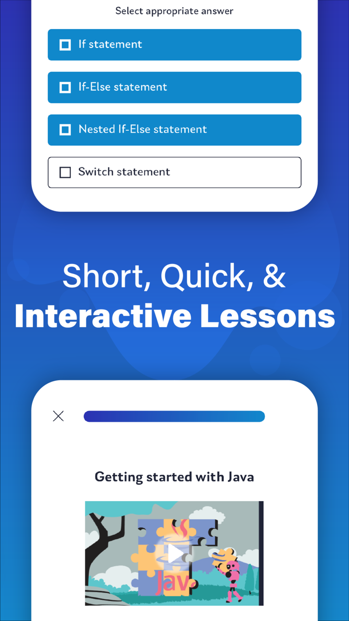 Learn Java Coding Java X