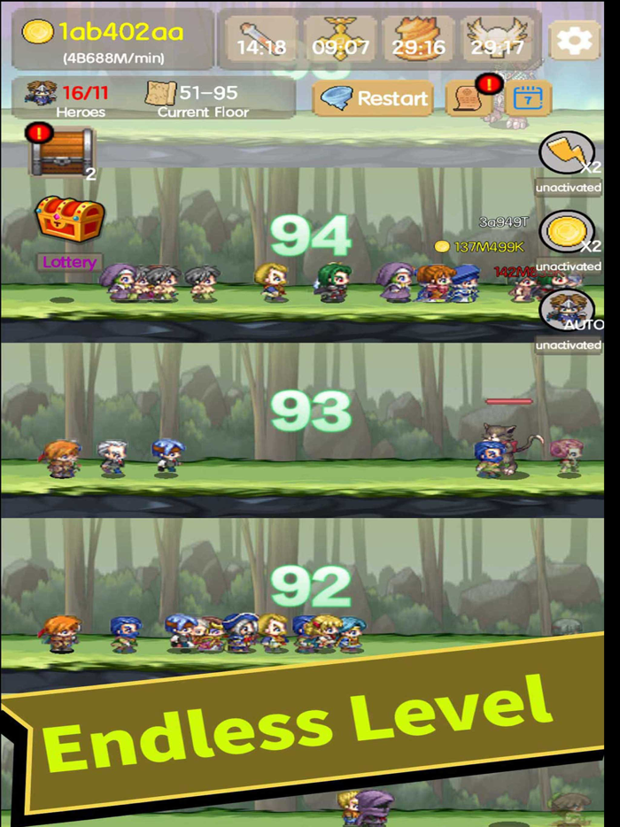 Idle TowerEndless Heroes