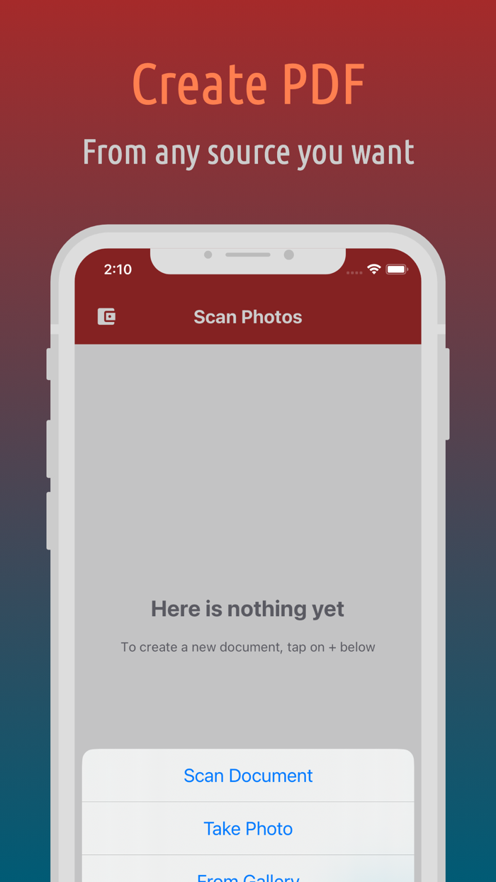 PDF Photo Scanner and Converter