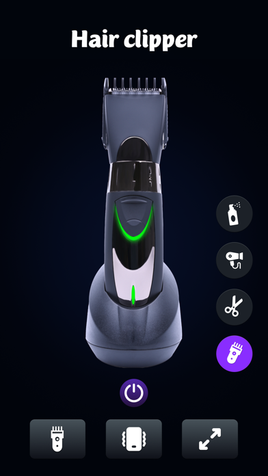 Hair Clipper Prank App Screenshot