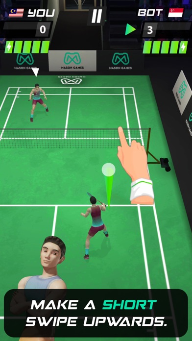 Shuttle Smash Badminton League Screenshot