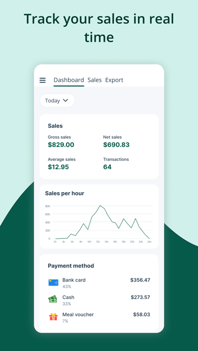 Tunder · Point of sale · POS Screenshot