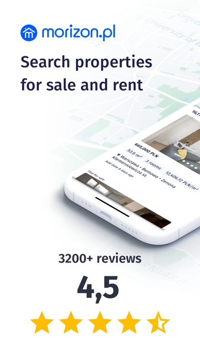 Screenshot #1 pour Morizon.pl Real Estate App