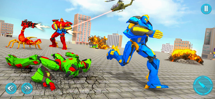 Scorpion War Robot Transform