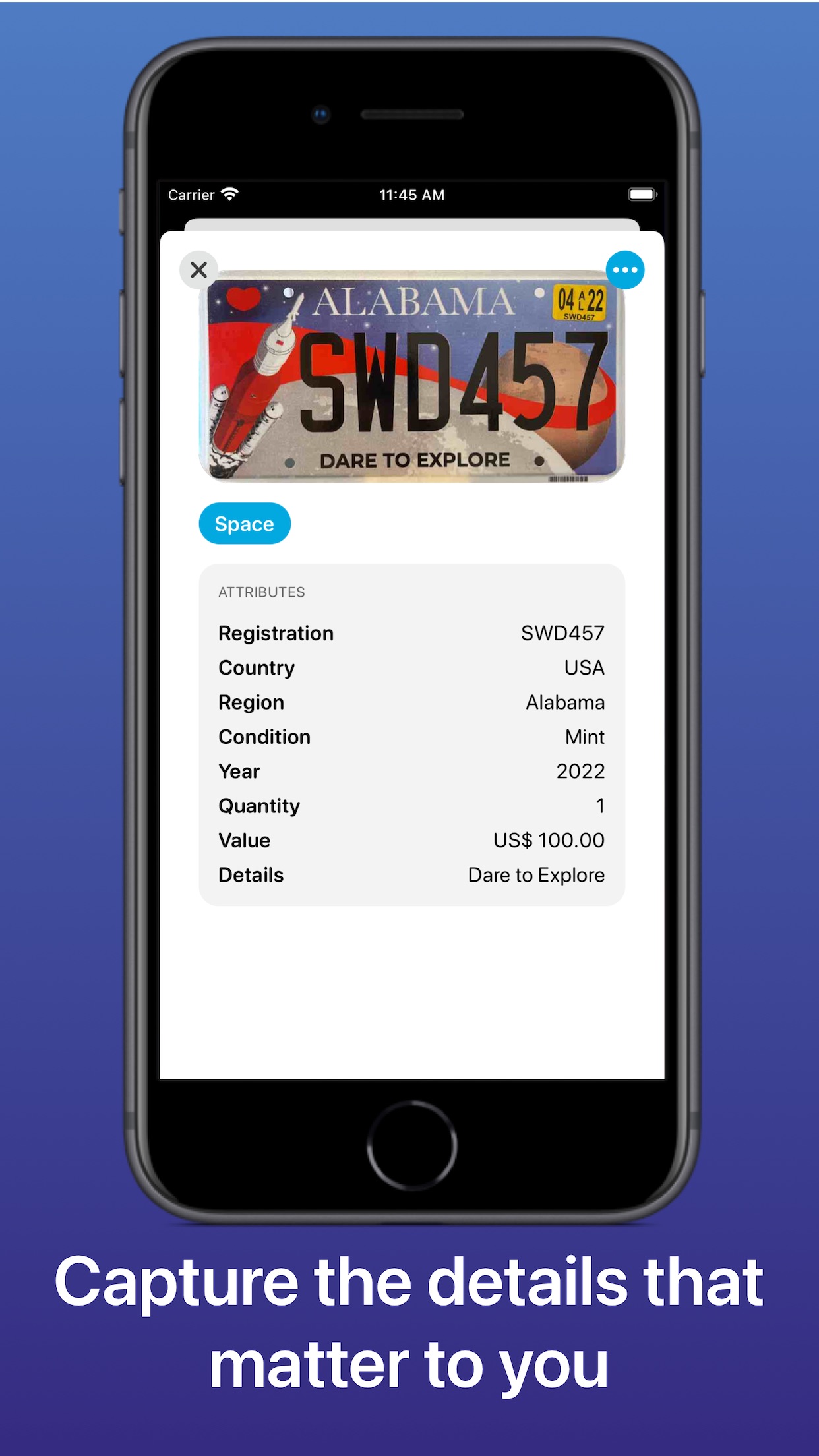 Screenshot do app Classifier: Collection Tracker