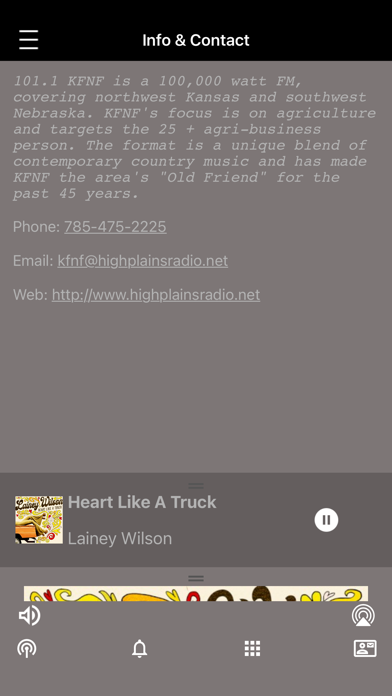 101.1 KFNF Screenshot 3 - AppWisp.com 101.1 KFNF Screenshot 3 - AppWisp.com