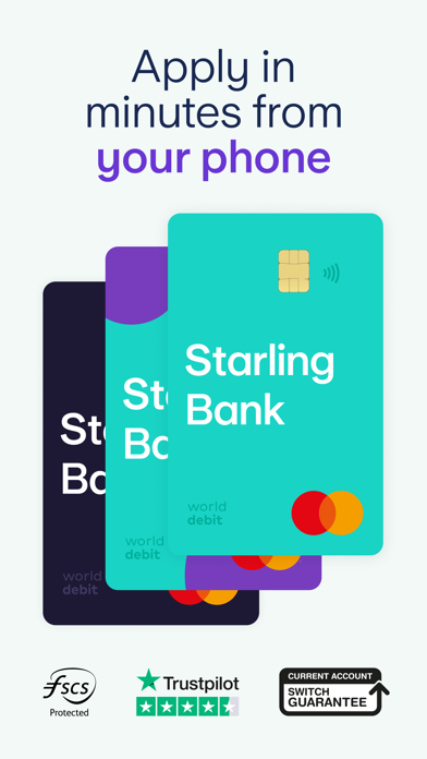 Starling Bank - Mobile Banking Screenshot