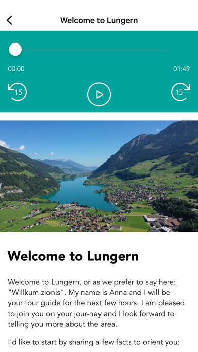 Lungern Tourismus Screenshot