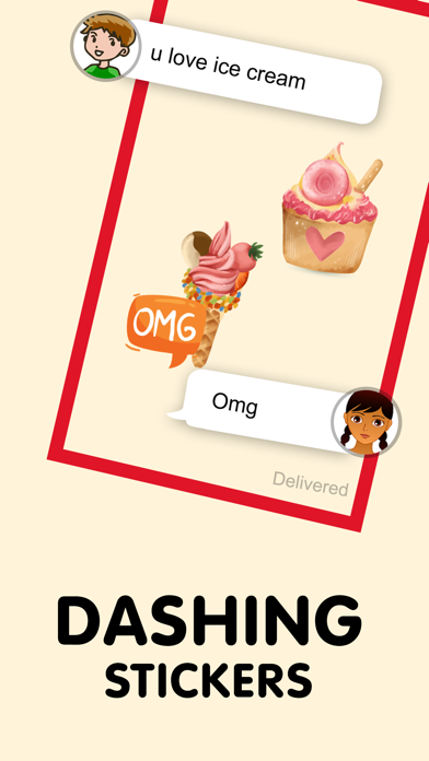 Watercolor Yummy Ice Cream Screenshot