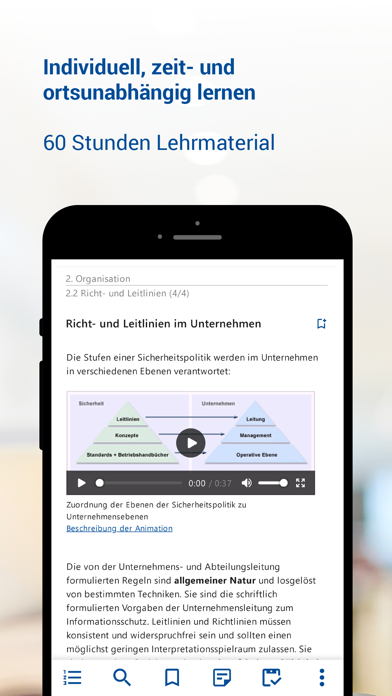 IT-Sicherheit Zertifizierung Screenshot
