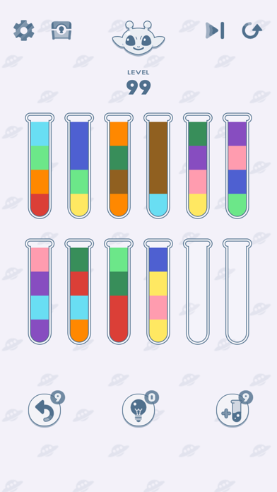 Water Sort - RODRIGUEZ LAB Screenshot