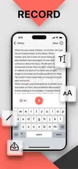 Game screenshot Voice to Text: Live Transcribe apk