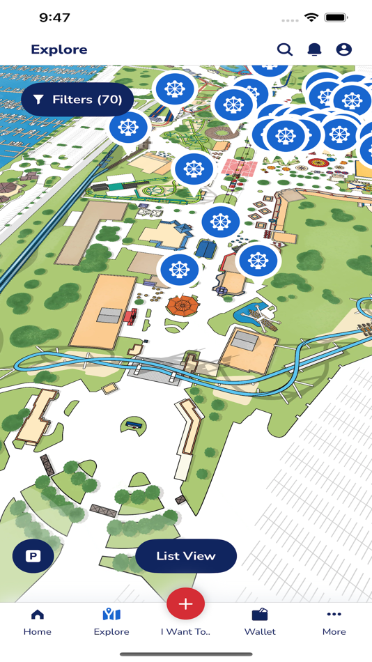 #6. Cedar Point (iOS) 由: Cedar Fair
