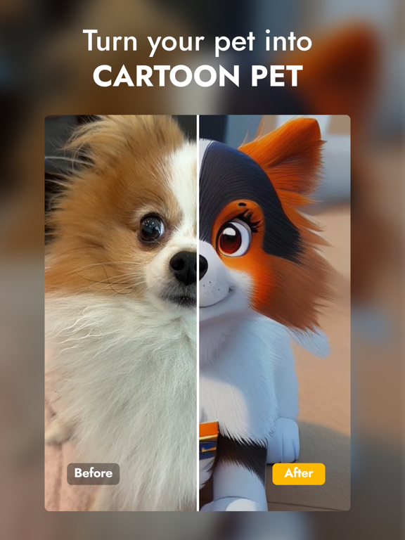 PawAI: AI Pet Cartoon Filterのおすすめ画像1