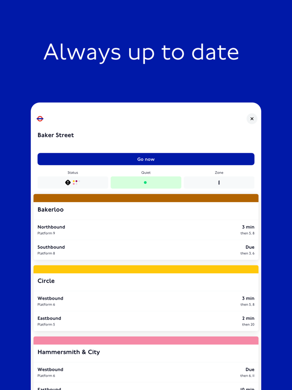 TfL Go: Live Tube, Bus & Railのおすすめ画像6