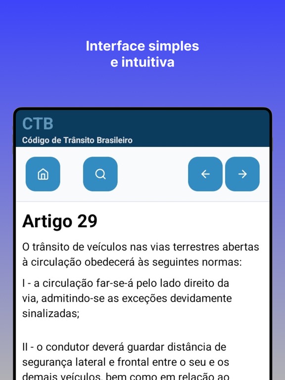 Screenshot #6 pour Cód. Trânsito Brasil - SLEX