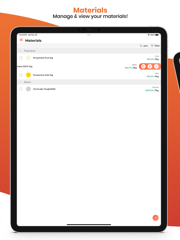 3D Print Cost Calculator Lite