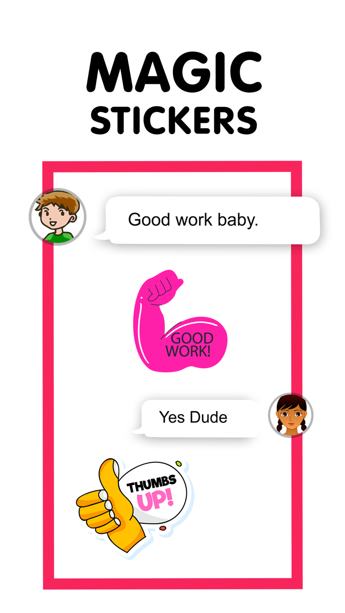 Funny Sticker and Emojis