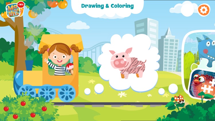 Toddler Drawing & Coloring screenshot-0