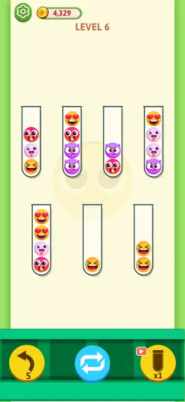 Game screenshot Emoji Sort : Puzzle Games mod apk