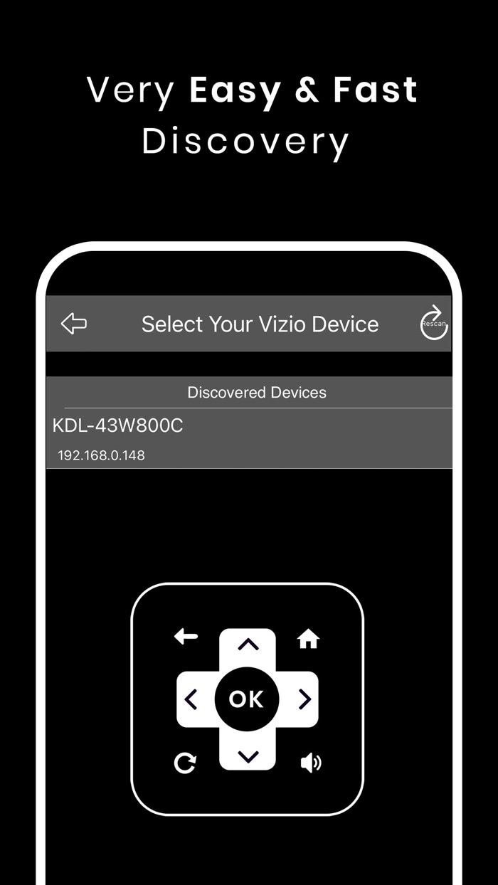 VizMote Remote for Vizio