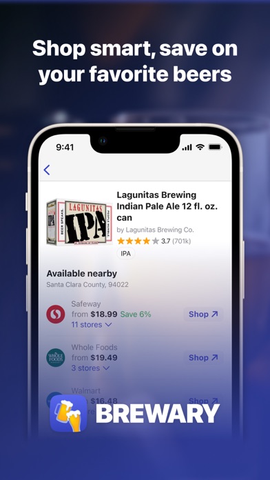 Brewary - Find Beers Near You Screenshot