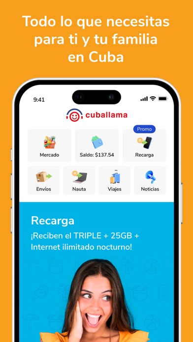 Cuballama te da más Screenshot