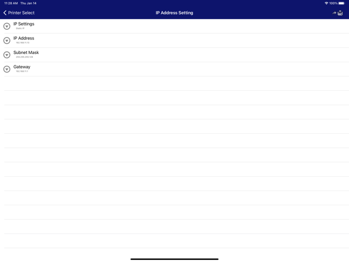 Citizen POS Printer Utility