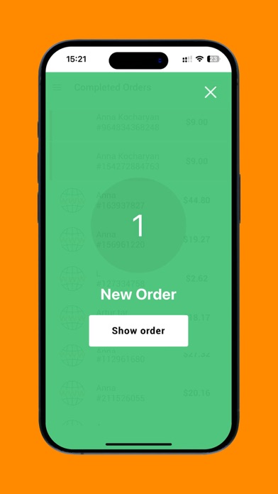 Orders.co Manager Mobile Screenshot