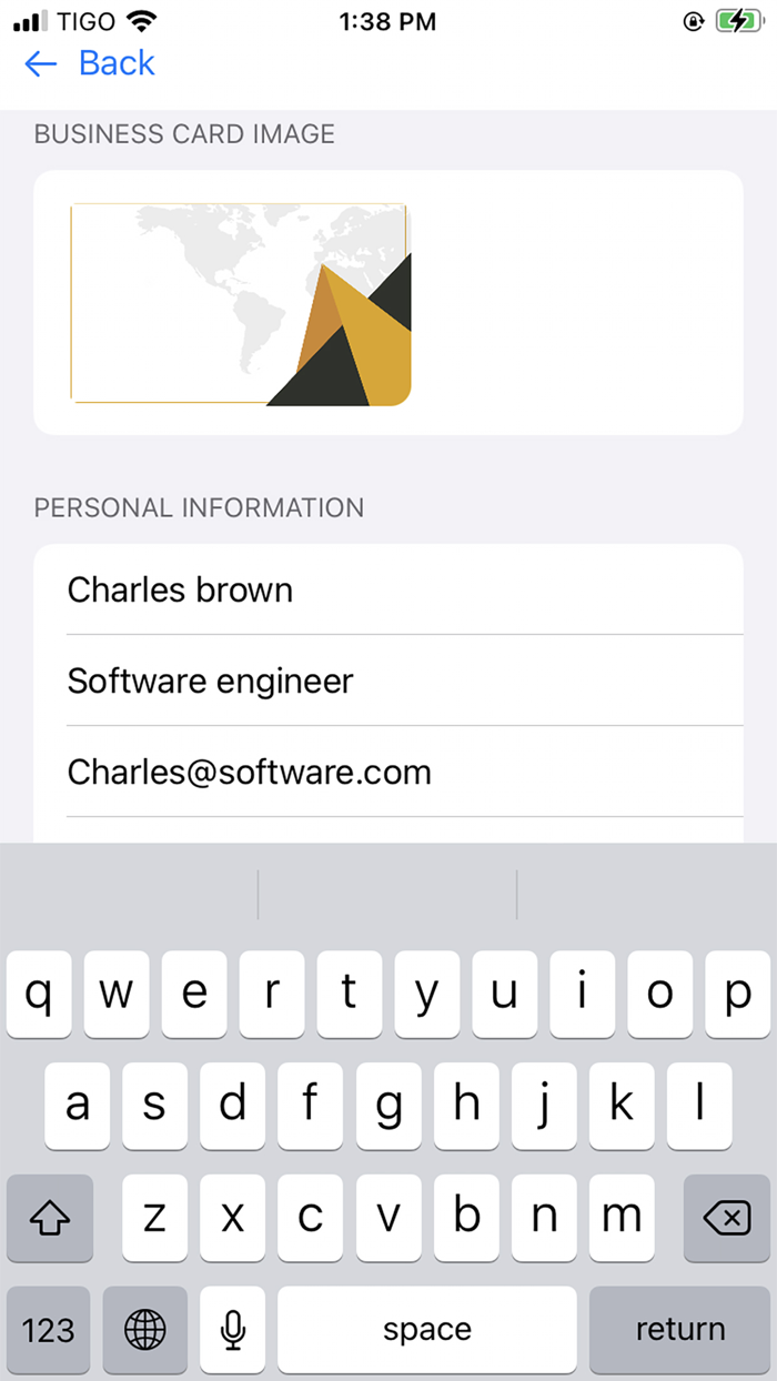 Business Card Maker .