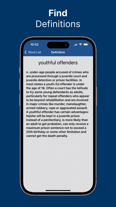Law Dictionary Pocket Screenshot