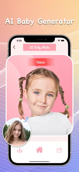 Game screenshot AI Baby Generator Baby Maker apk