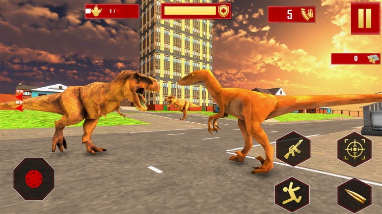 Wild Deadly Dino Hunting Games