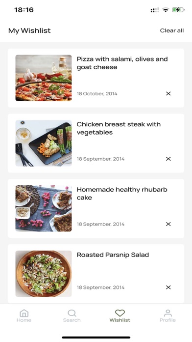 World Recipes App Screenshot