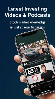 stockcast-stocks & podcast iphone screenshot 1