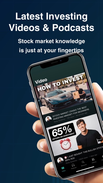 StockCast-Stocks & Podcast Screenshot