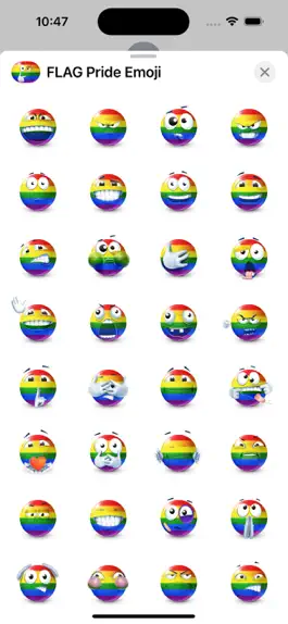 Game screenshot LGBTQA+ Flag Emoji hack