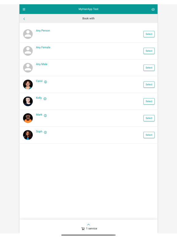 Screenshot #6 pour mySALONapp