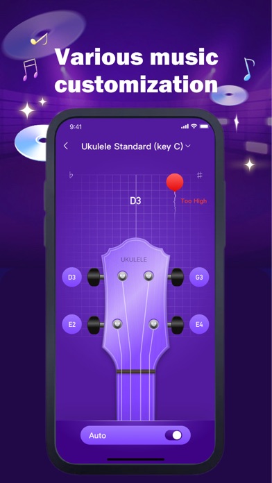Guitar Tuner& ukulele Tuner Screenshot