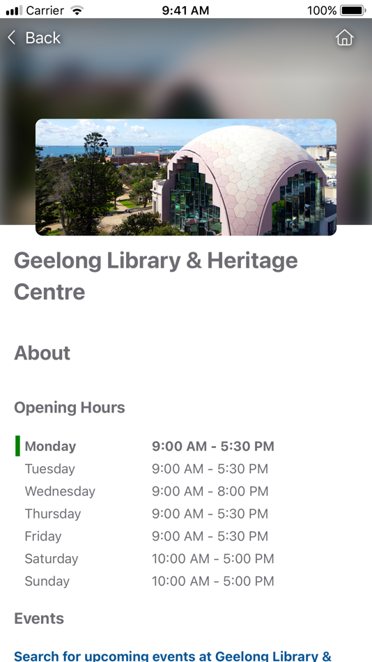 #6. Geelong Libraries (iOS) 由: Geelong Regional Library Corporation
