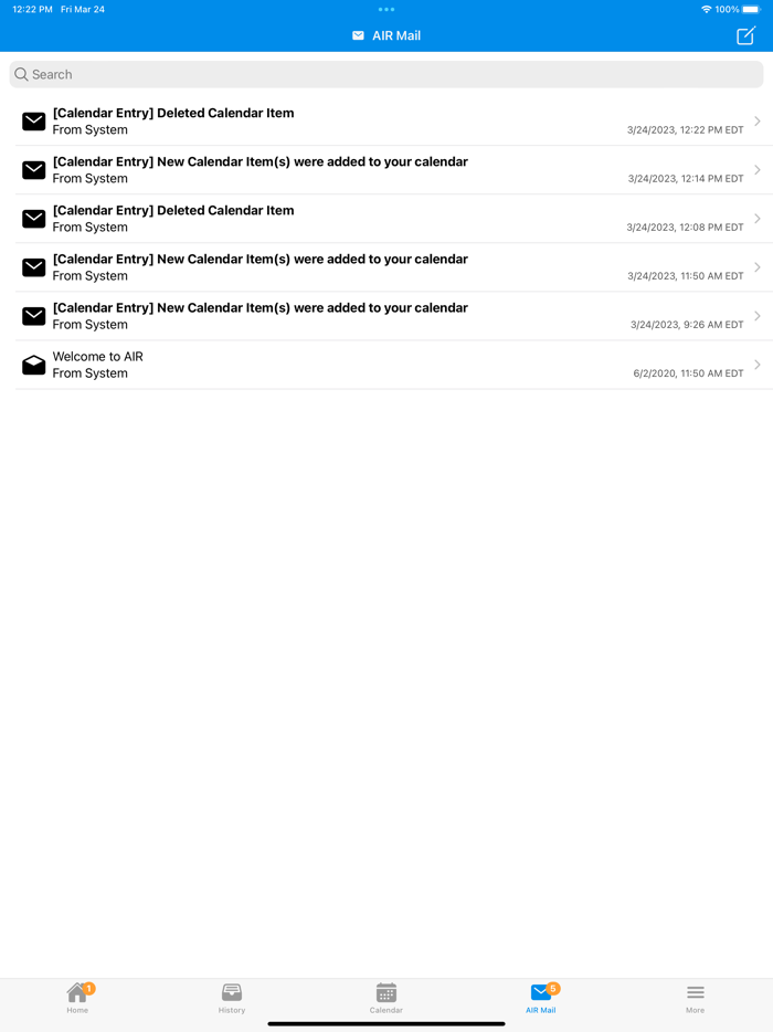 Corrisoft AIR Check-In