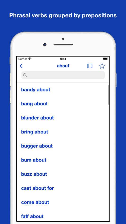 #8. Phrasal Verb Dictionary Pro (iOS) 由: Trung Nguyen