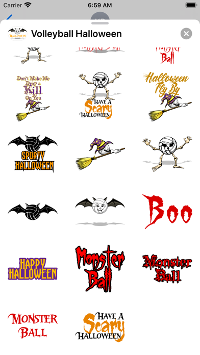 Volleyball Halloween Screenshot