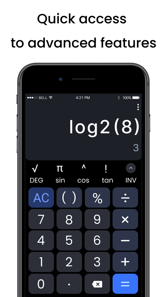#2. Scientific calculator Lite (iOS) 由: Smit Pipaliya