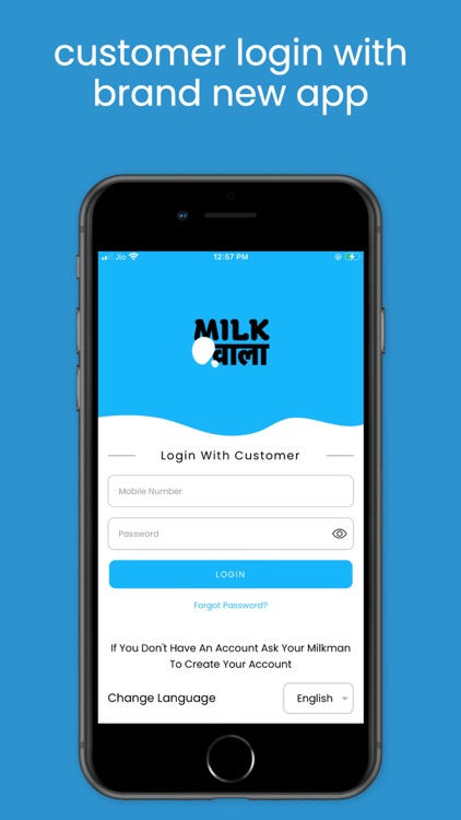Milk Wala - Customer