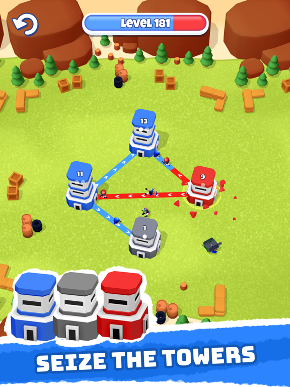 Tower War - Tactical Conquest screenshot 2