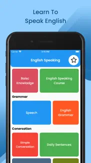 english speaking quick course iphone screenshot 2