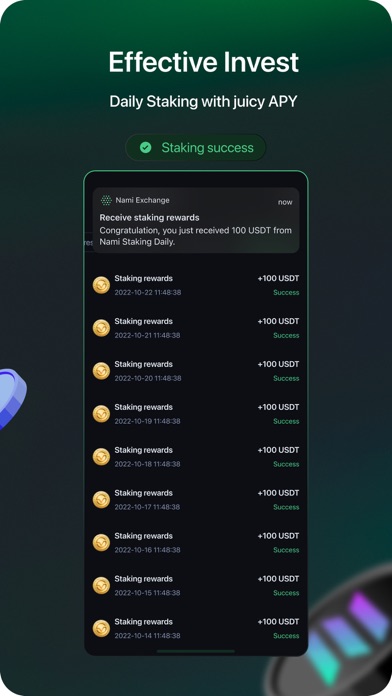 Nami Exchange: Buy BTC, Crypto Screenshot