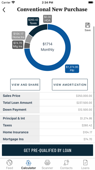 Mortgage Link Screenshot